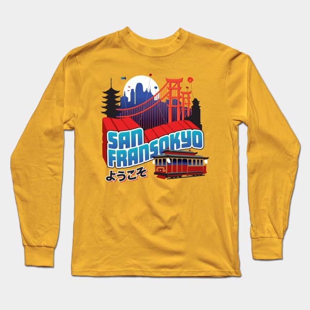 San Fransokyo Long Sleeve T-Shirt by MindsparkCreative